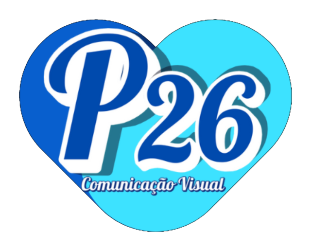 Logo da P26 Comunicação Visual